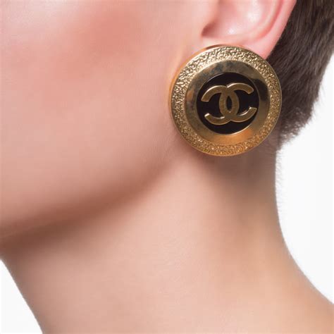 coco chanel earrings uk|coco chanel vintage earrings.